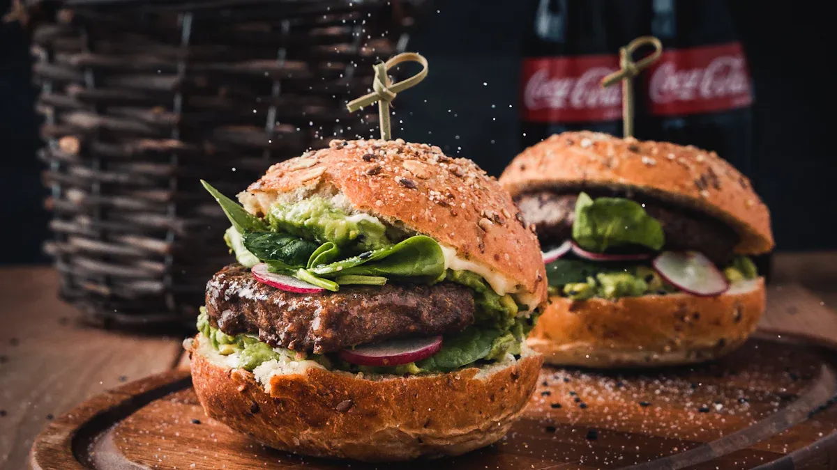 The Corner Store’s Signature Burgers