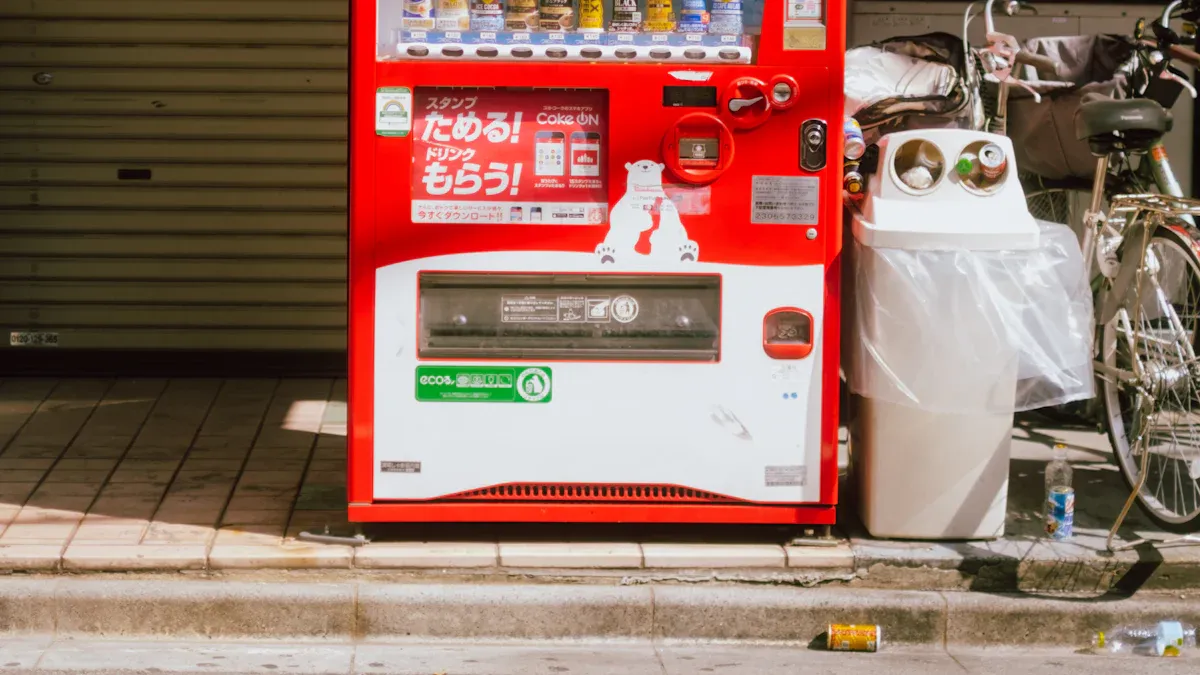 Vending Machine Size Variations and Key Dimensions for Snack and Beverage Models