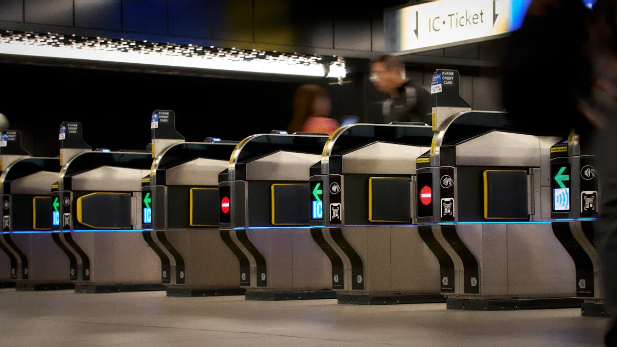 AI retail scenario analysis for transit stations