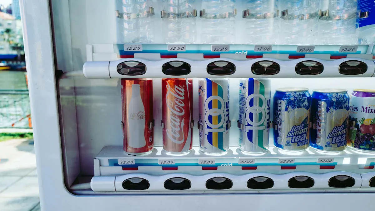 Key Features of Refrigerated Drink Vending Machines