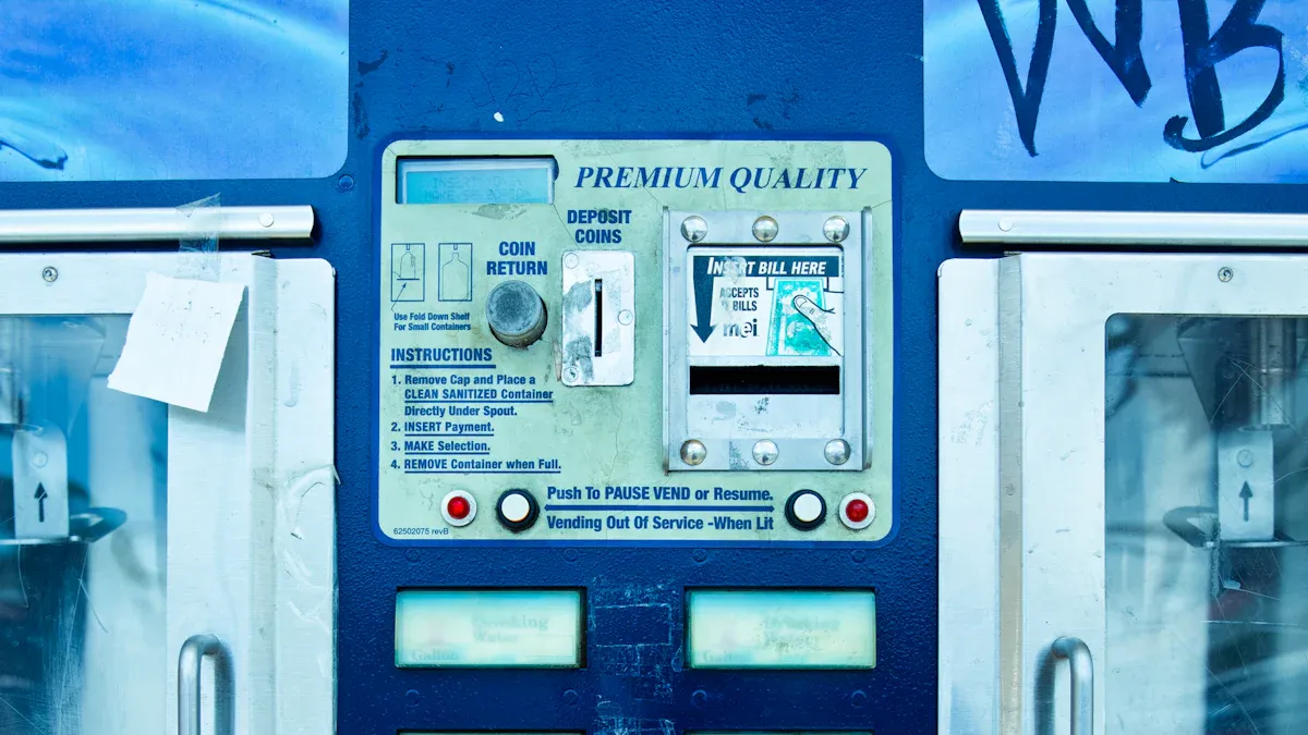 Energy-Efficient Ice and Water Vending Machines