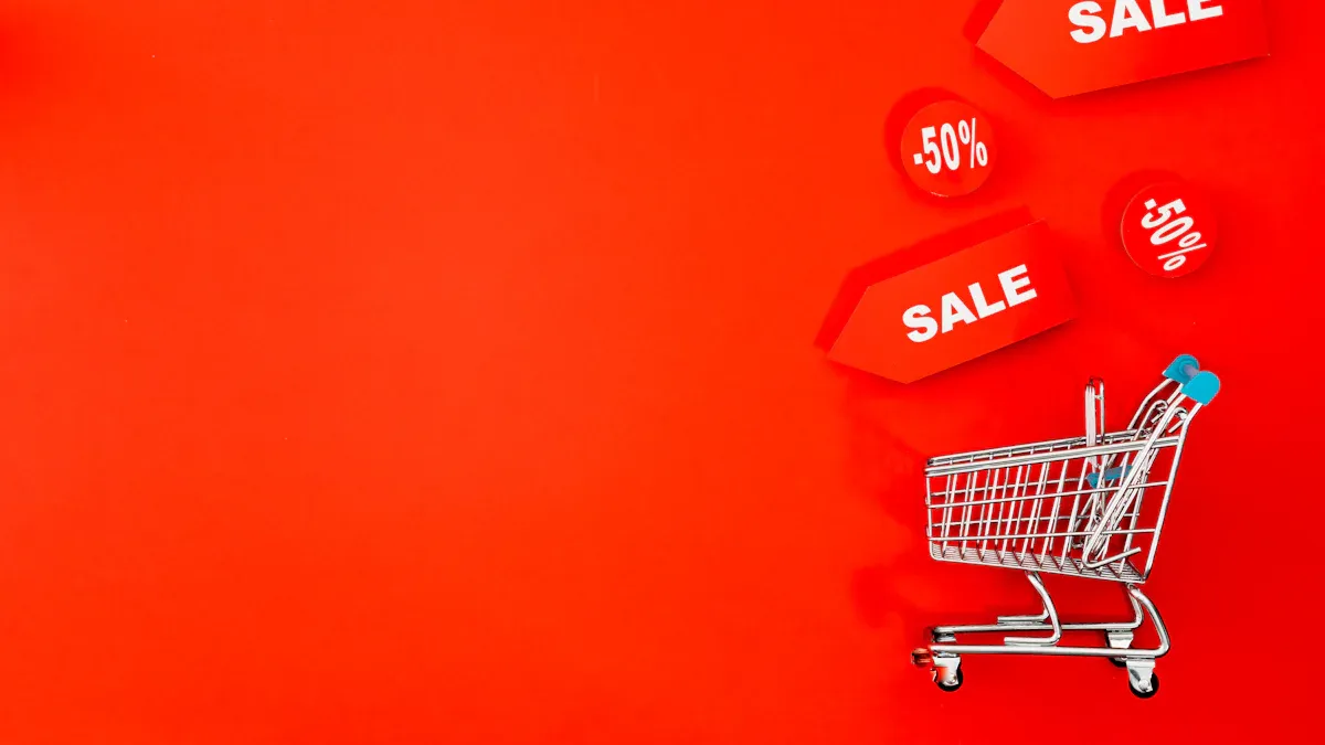 Types of Shopping Cart Signs
