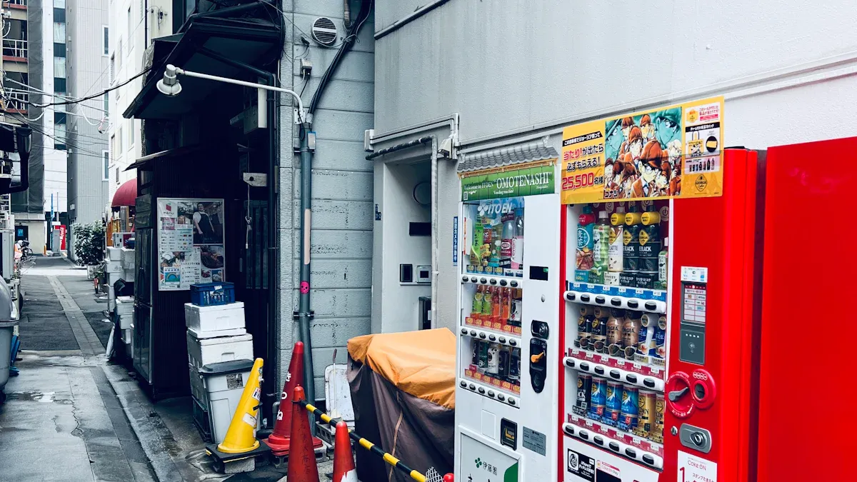 Japanese Vending Machines: Products