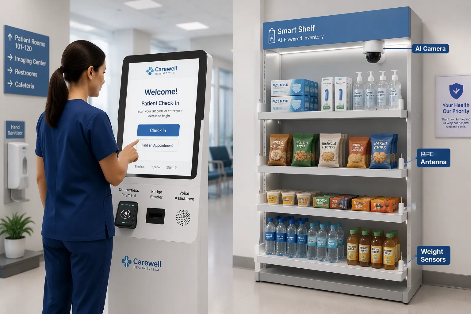 Hardware for Healthcare Environments