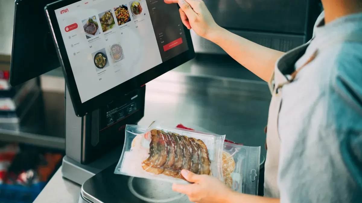 Computer vision functions in checkout