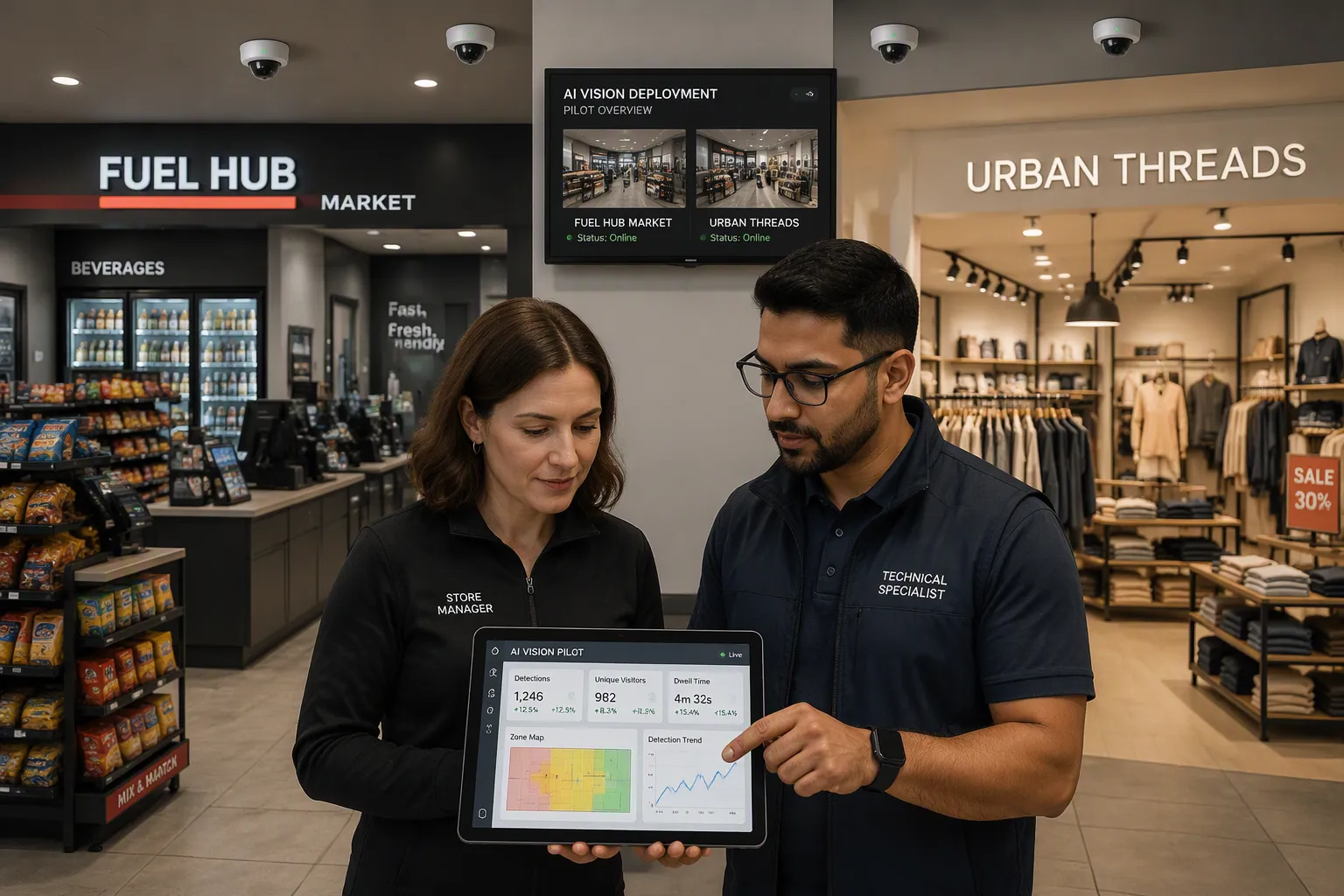 Pilot First, Then Multi-Store AI Vision Deployment