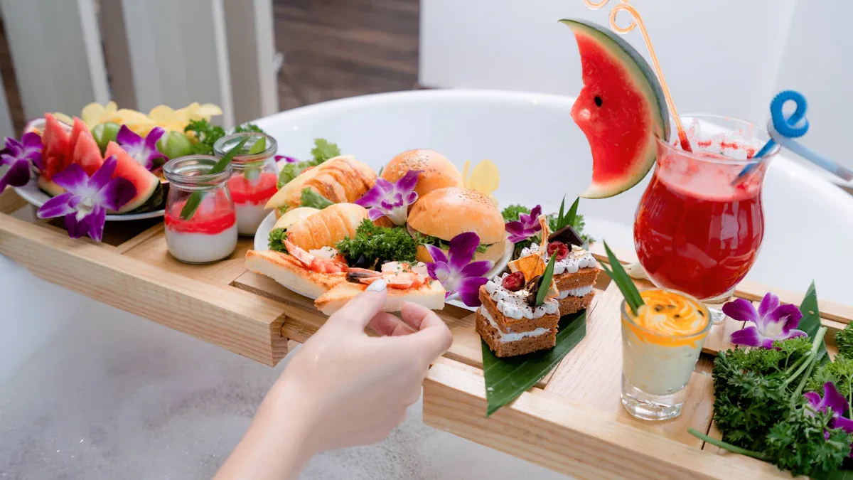 Dessert Selection In Vending Machines