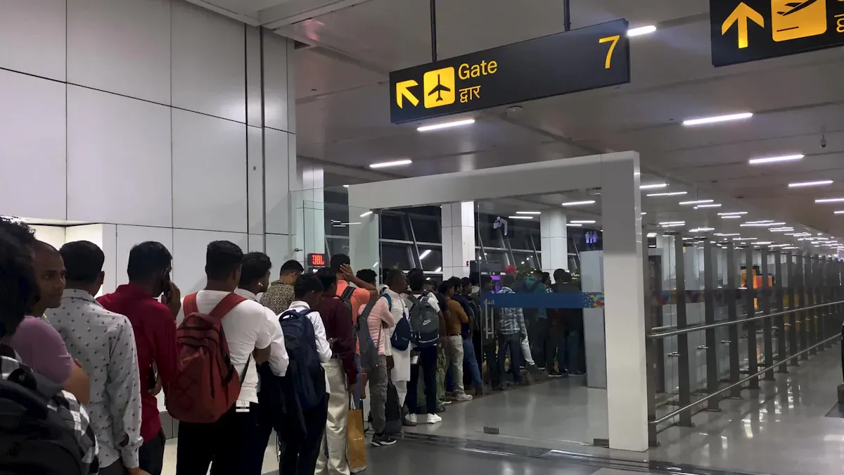 Ways to enhance customer experience by reducing queues in airport shops