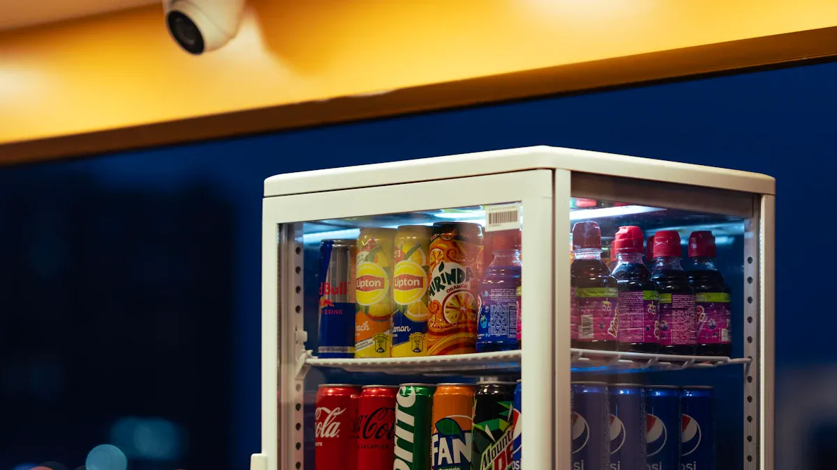 Mini Vending Machines in Action