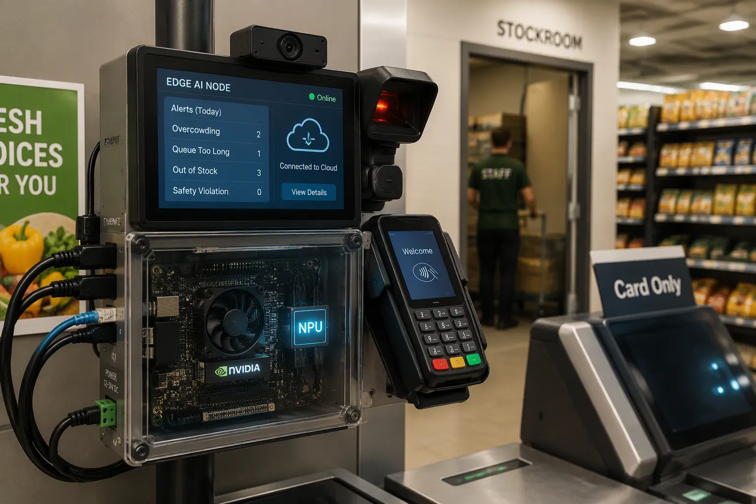 Edge AI Architecture for Smart Retail