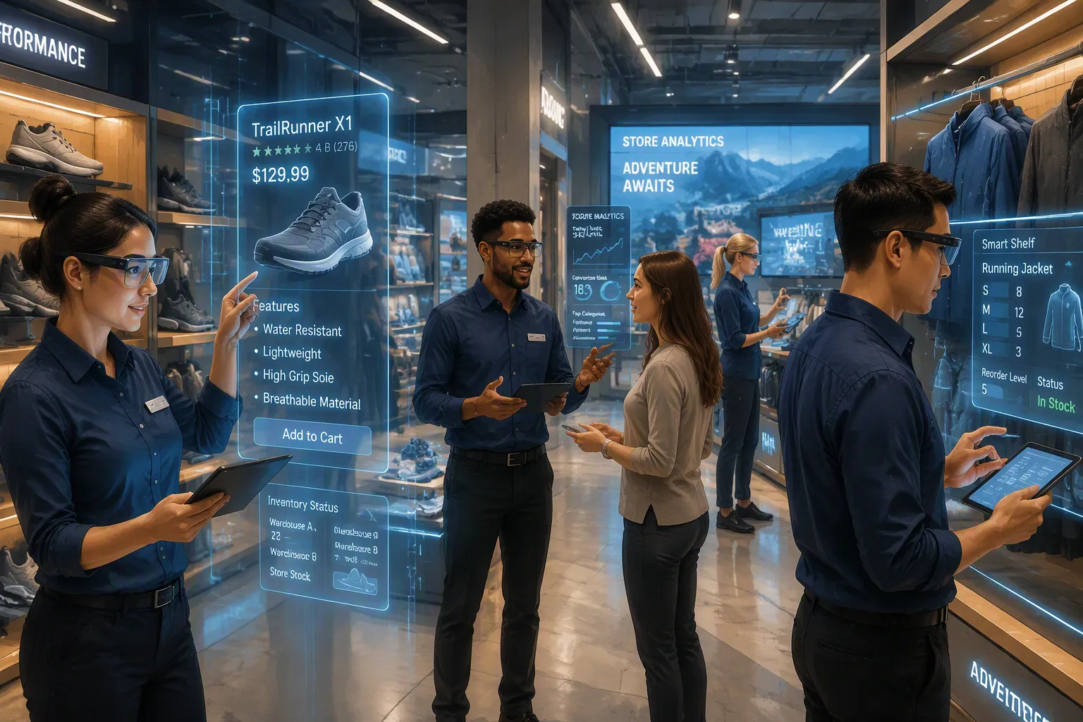 Enhancing Retail Employee Experience through Smart Store Innovations