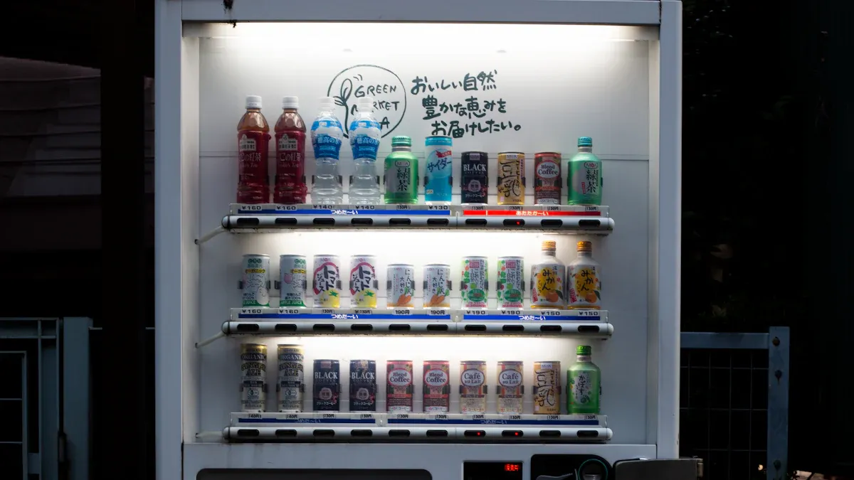 The technology behind Coca-Cola Freestyle vending machines