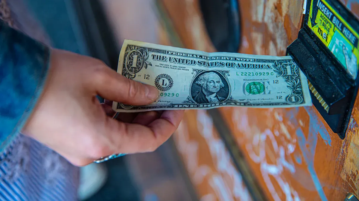 How Vending Machines Handle Big Bills