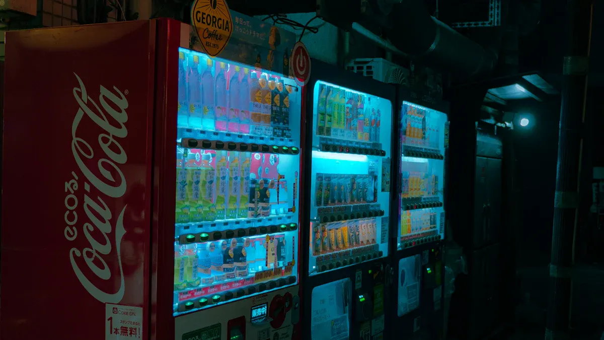 The evolution of Coca-Cola Vending Machines from vintage to modern innovations