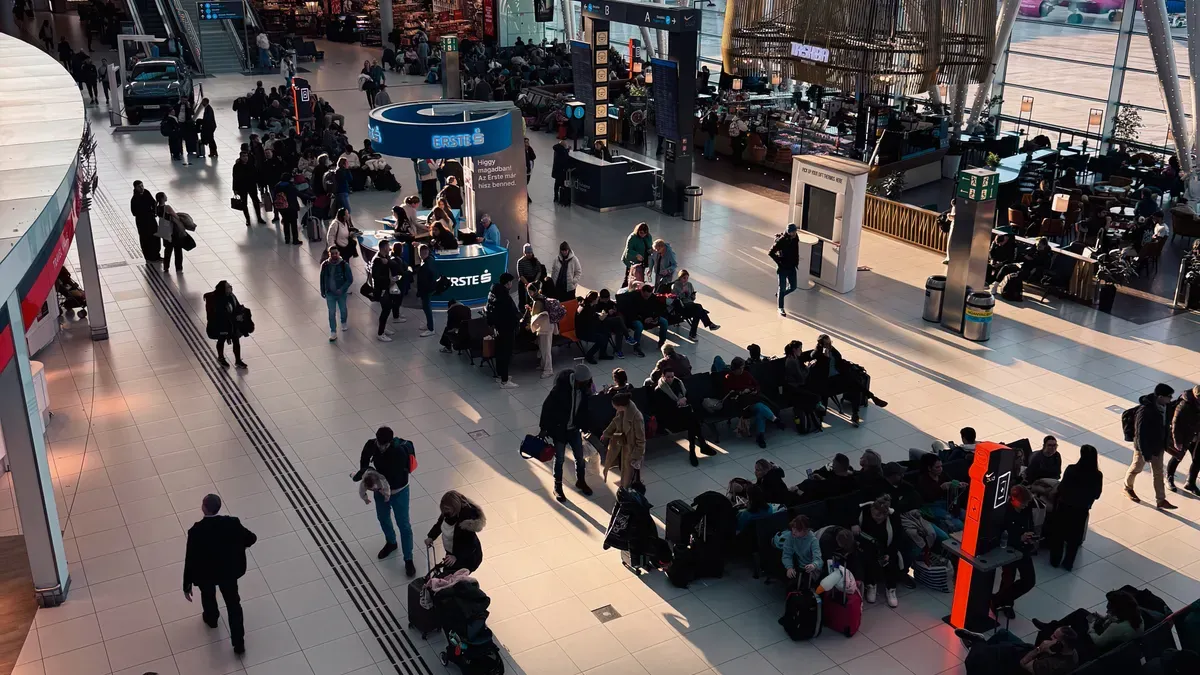 The Challenge of Handling Peak Passenger Flow