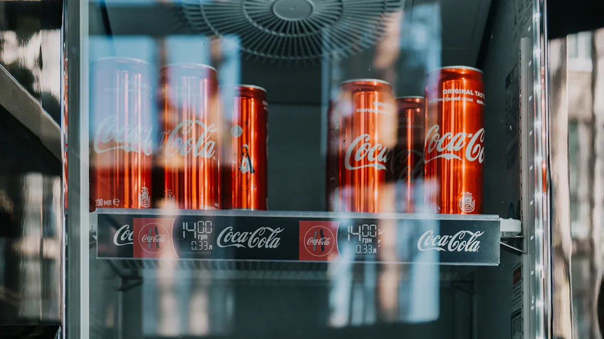 Top-selling vending machine drinks