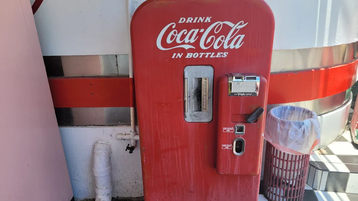 Vintage Vending Machines in the 20th Century