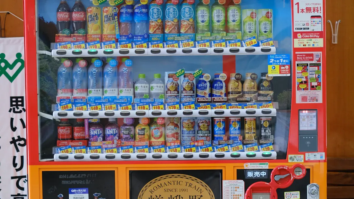 Flexible Vending Machine Rental Features