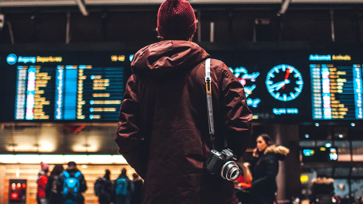 Security and privacy considerations for autonomous stores in Airports & transportation hubs