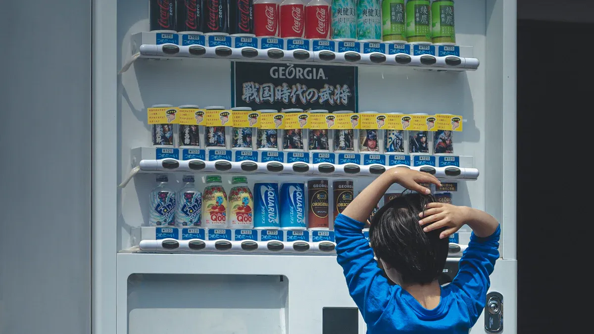 Vending Machines in Airports & Hubs