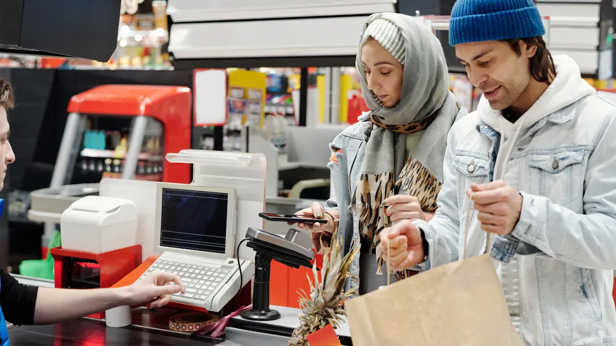 How Walmart Self-Checkout Works
