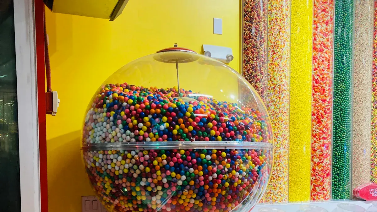 Globes and Gumball Storage