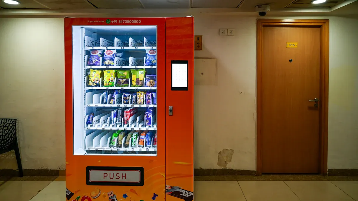 Comparing vending machines vs. autonomous micro stores in Corporate offices & tech parks.