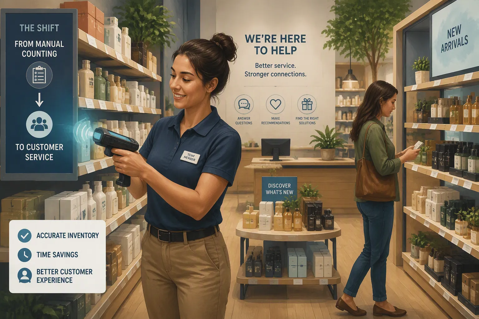 How Smart Stores Improve Employee Satisfaction by Automating Tasks