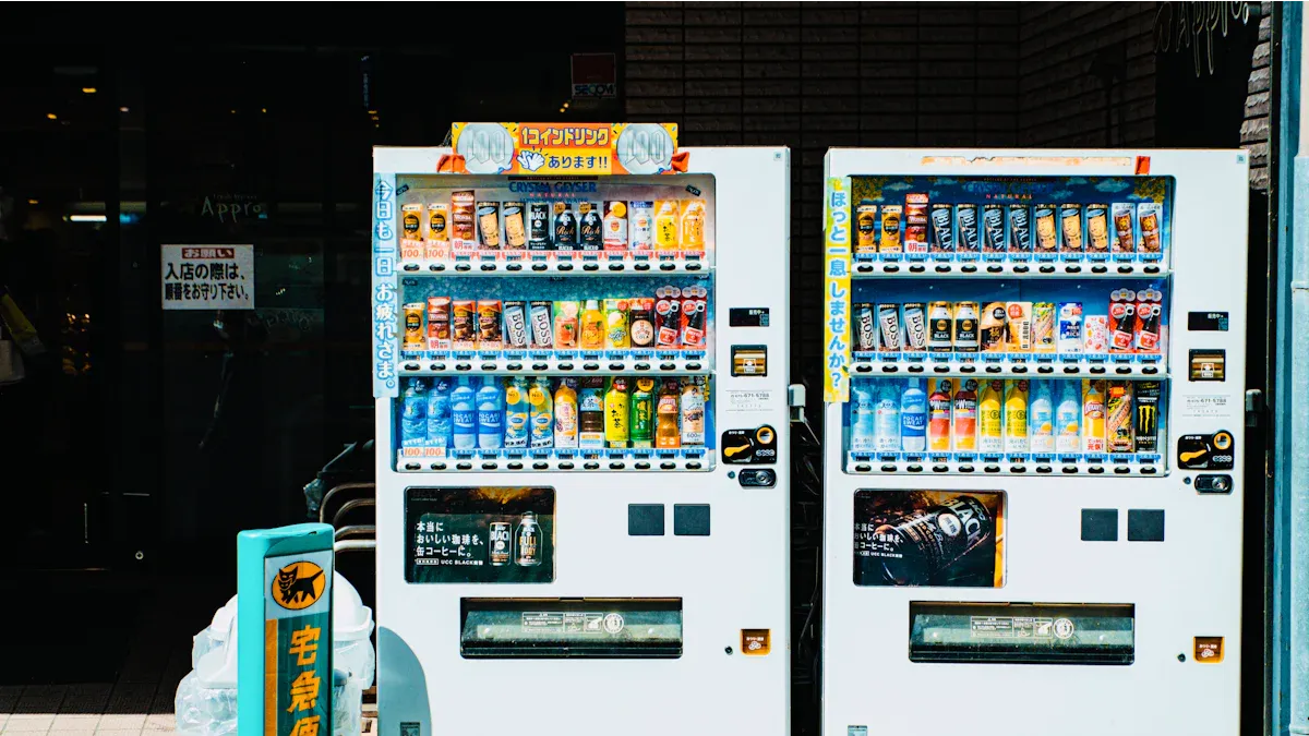 Innovative Multi-Zone Frozen Food Vending Machines