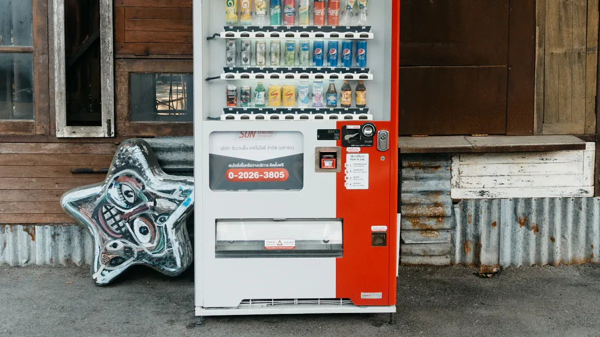 The Early Days of Soda Vending Machines
