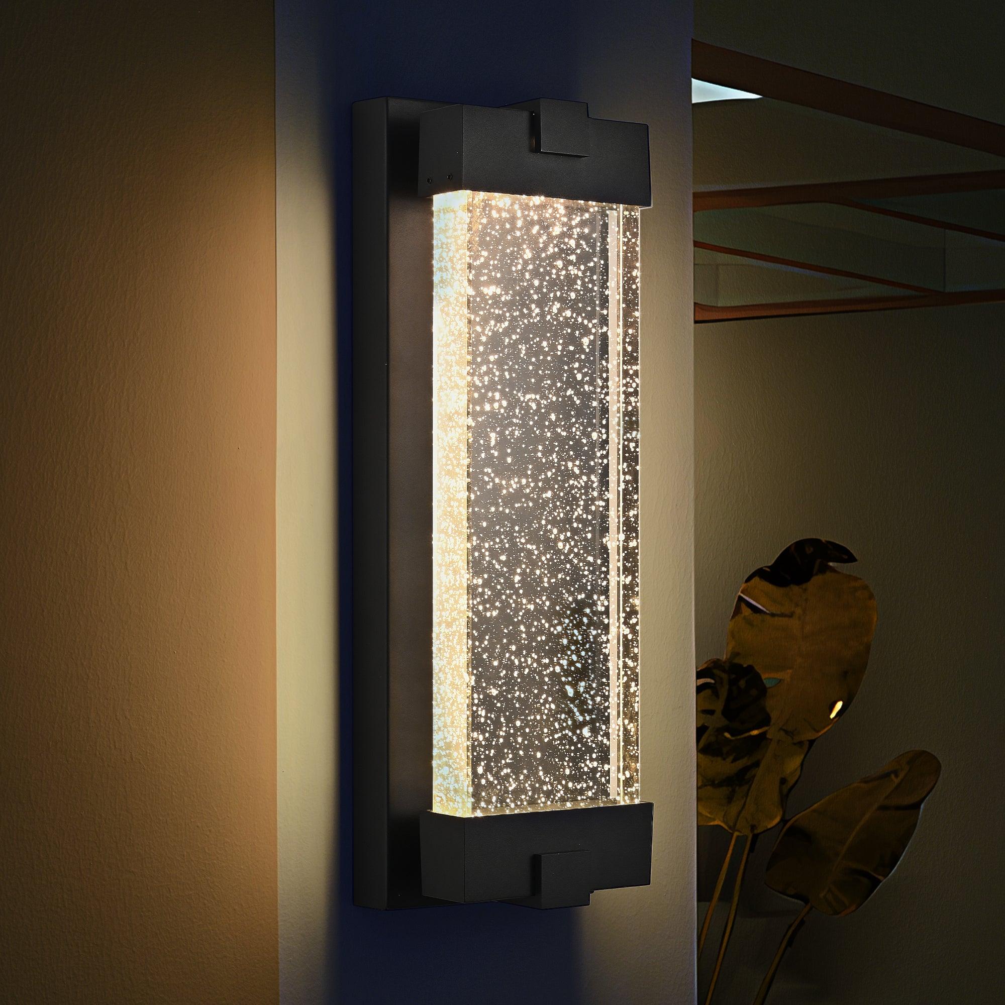 Top Features to Look for in Outdoor Wall Lights with Bubble Crystal Glass
