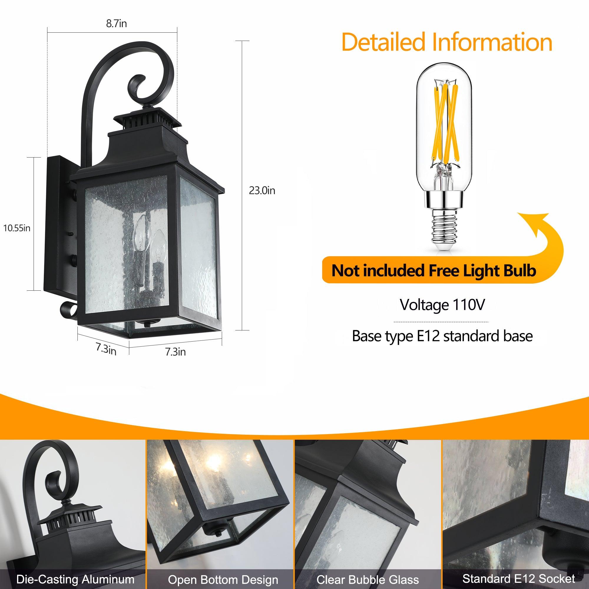 Outdoor Wall Lights: Energy & Tech