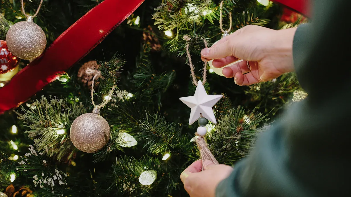 Decorating Christmas Trees