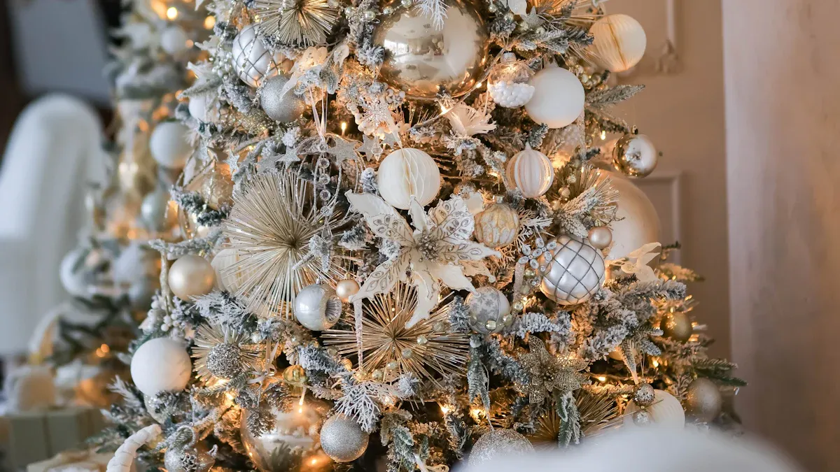 Flocked Pop-Up Christmas Tree Benefits