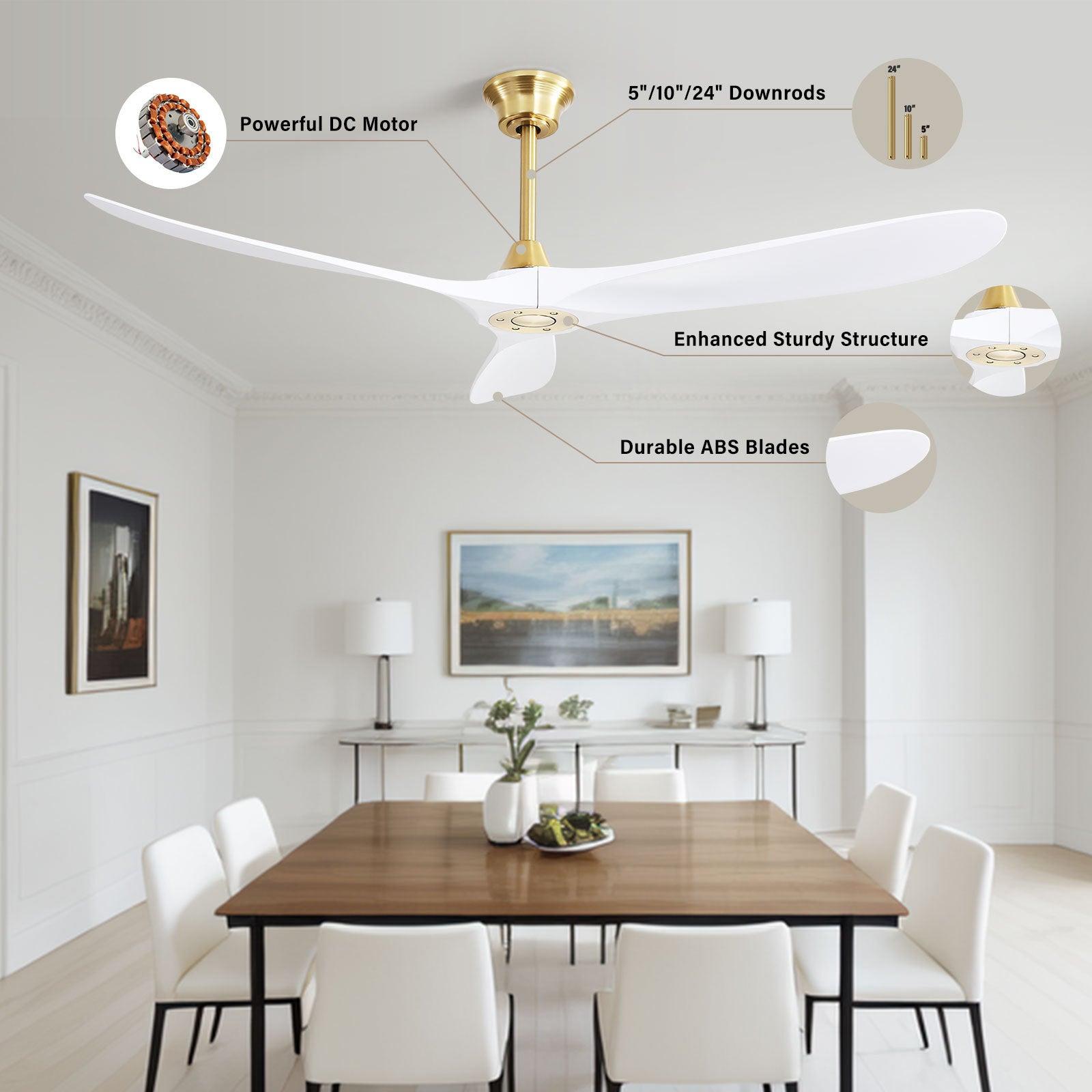 60 Inch Ceiling Fan Features