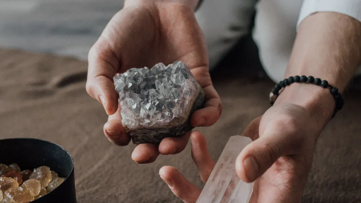 Crystal Bracelets for Stress Relief