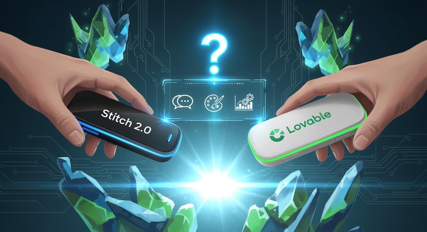 Stitch 2.0 vs Lovable Cuál es la mejor opción en 2026