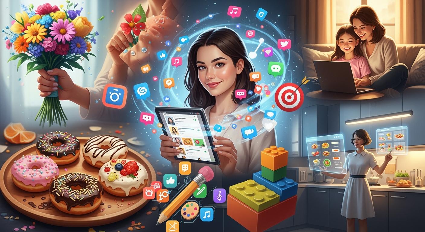 Collages de estilo de vida modernos en Instagram