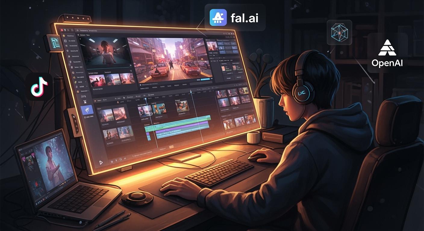 TikTok動画生成をfal.aiとOpenAIで効率化する方法を徹底解説
