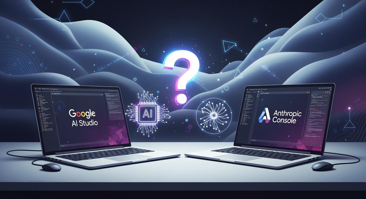 GoogleAIStudioとAnthropic Console どちらが最適？