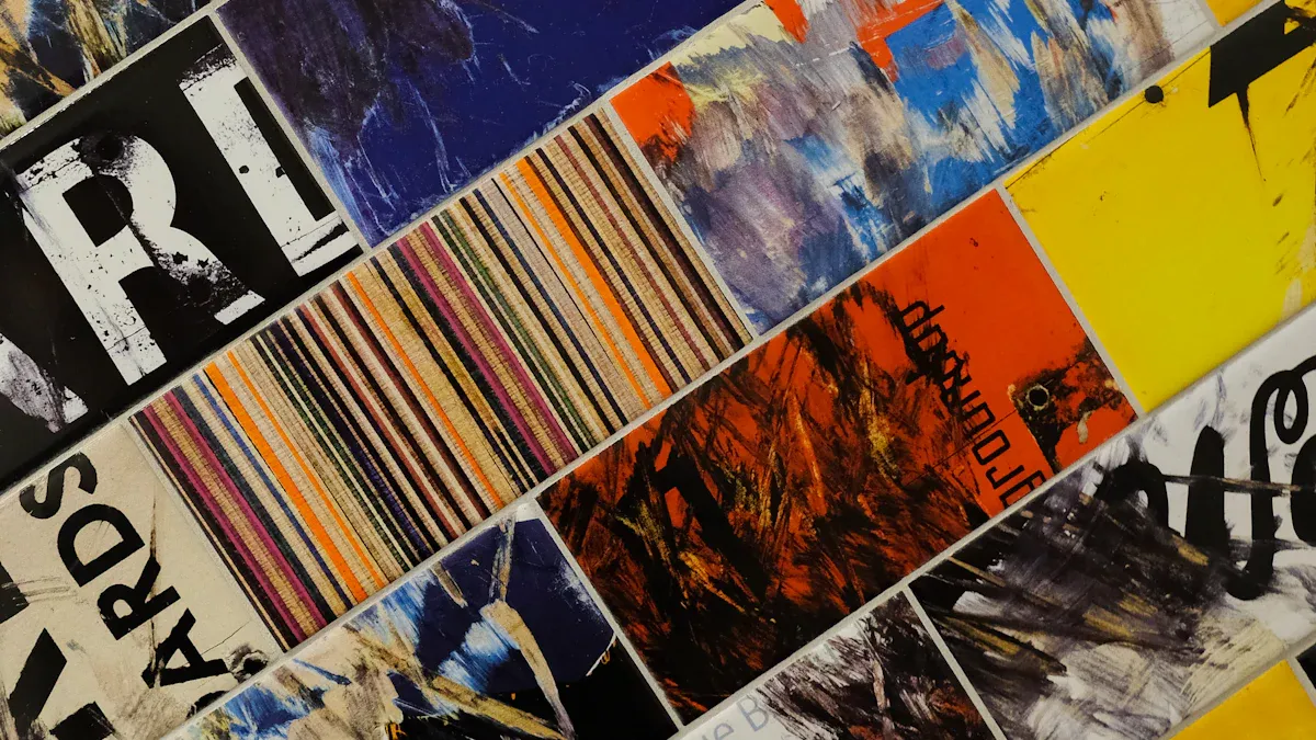 Características clave de los collages modernos