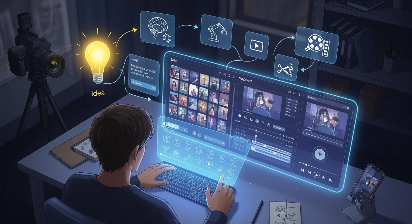 ショート動画生成の課題を解決するIdea-to-Shorts Factoryの使い方