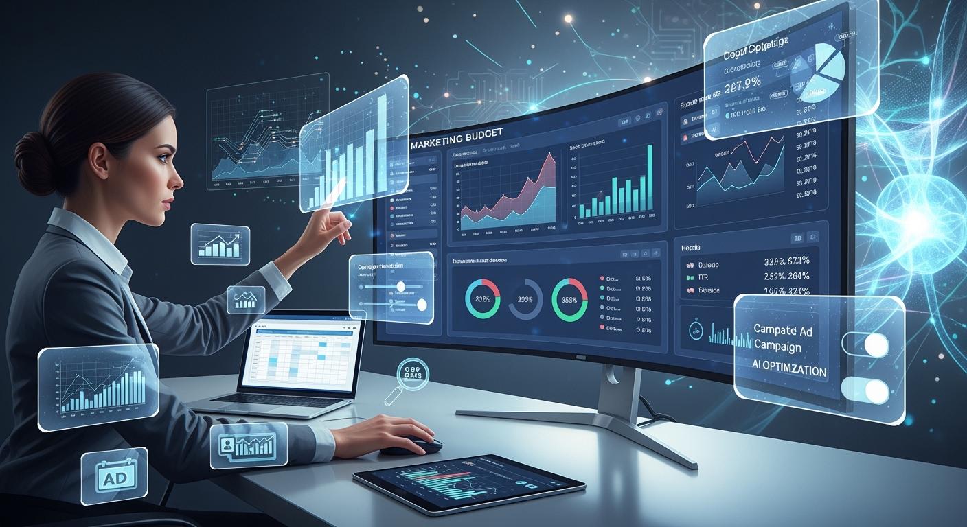 Presupuesto de marketing y la automatización de anuncios de Sora