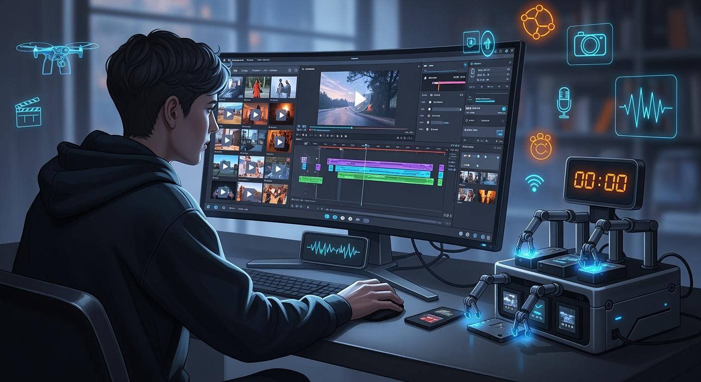TikTok 비디오 기계로 영상 제작 시간 절반으로 줄이기