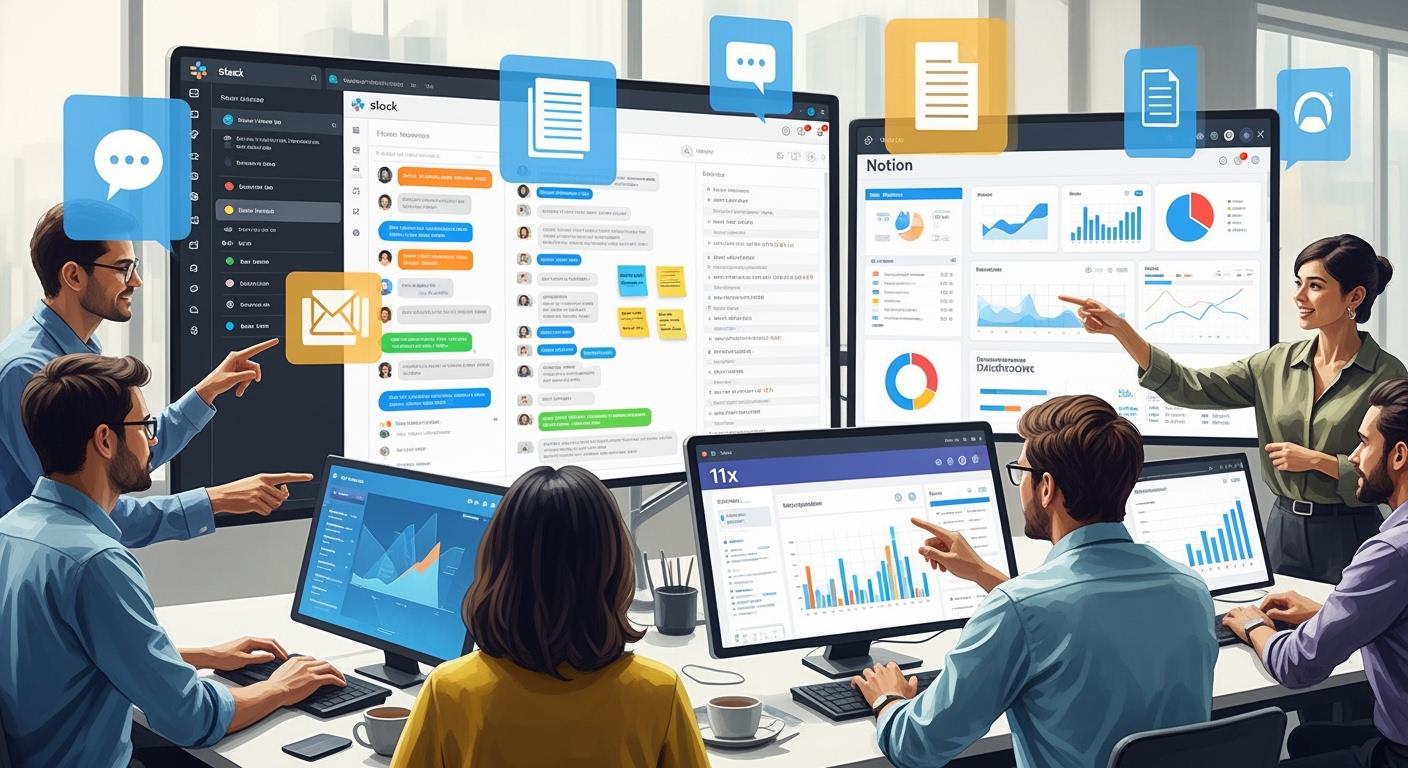 SDRチームを打ち負かすための11x + Slack + Notionの極客ワークフロー