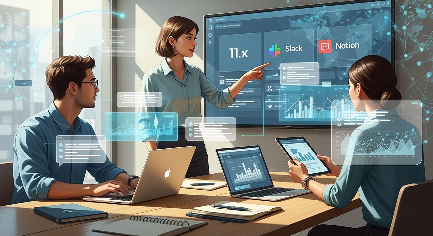 Cómo optimizar el equipo de SDR con 11x, Slack y Notion