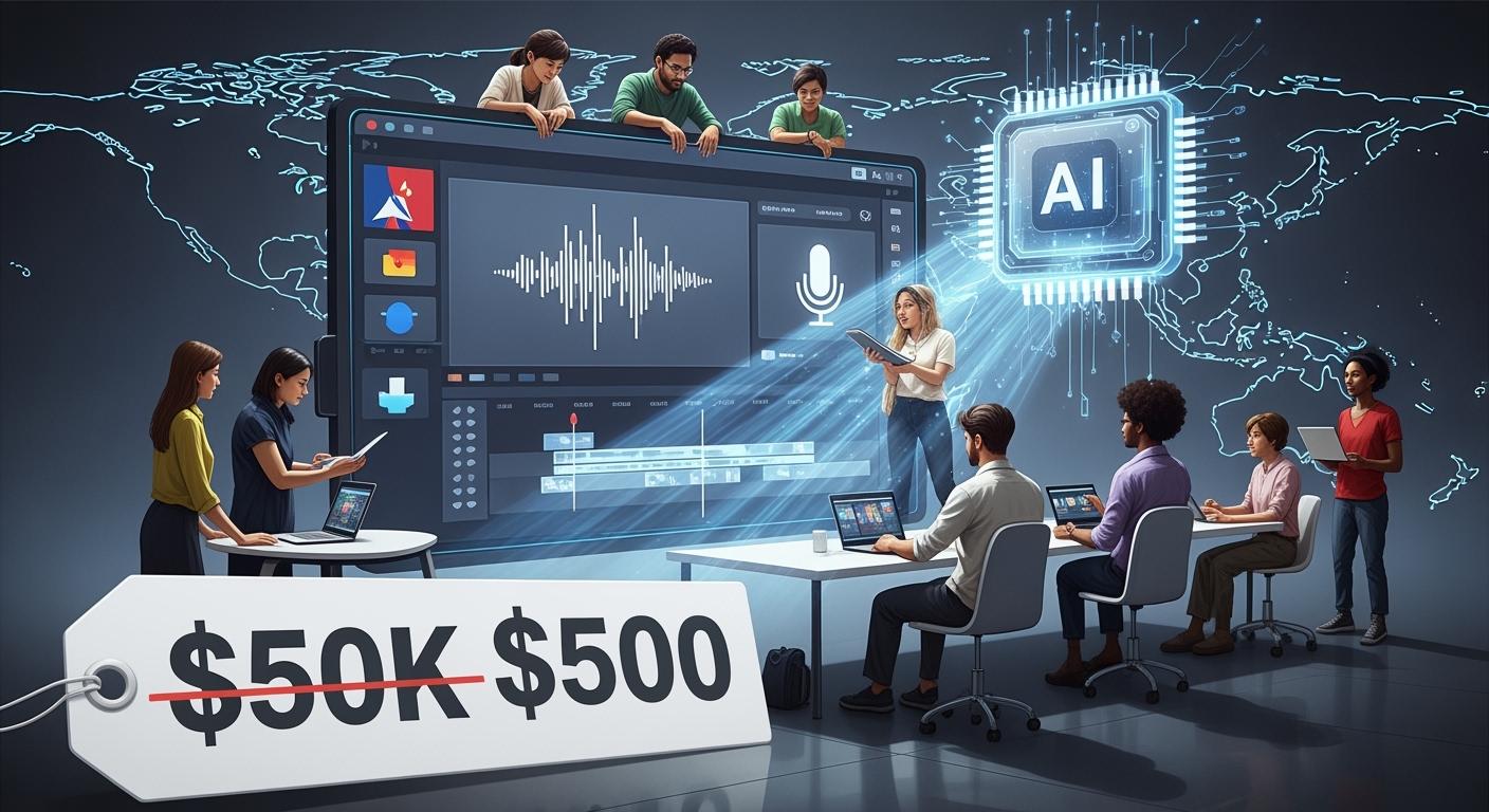 How cross-border video creators can use AI Voice Cloning to reduce voiceover costs from $50K to $500
