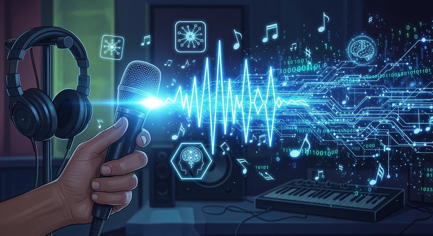 AI voice cloning workflow and its impact on music creation
