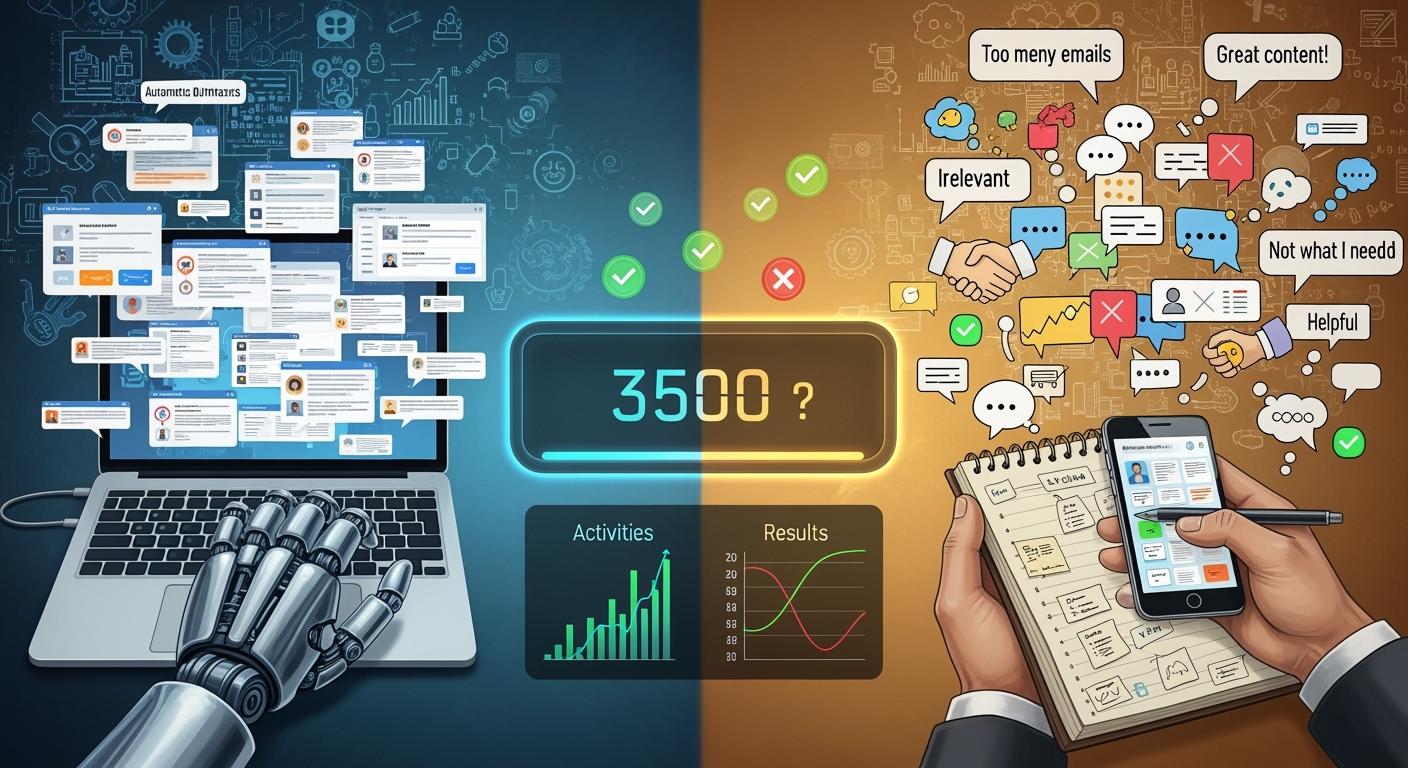 ¿Puede Outreach reemplazar a SDR? 3500 opiniones reales dicen la verdad: la cantidad de actividades ≠ resultados.