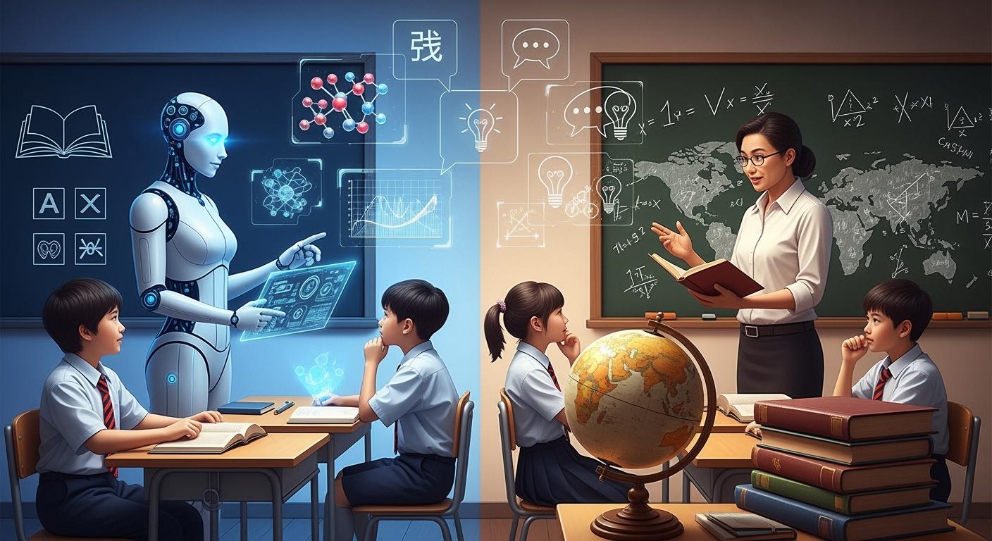 AI Agents vs Traditional Foreign Teachers